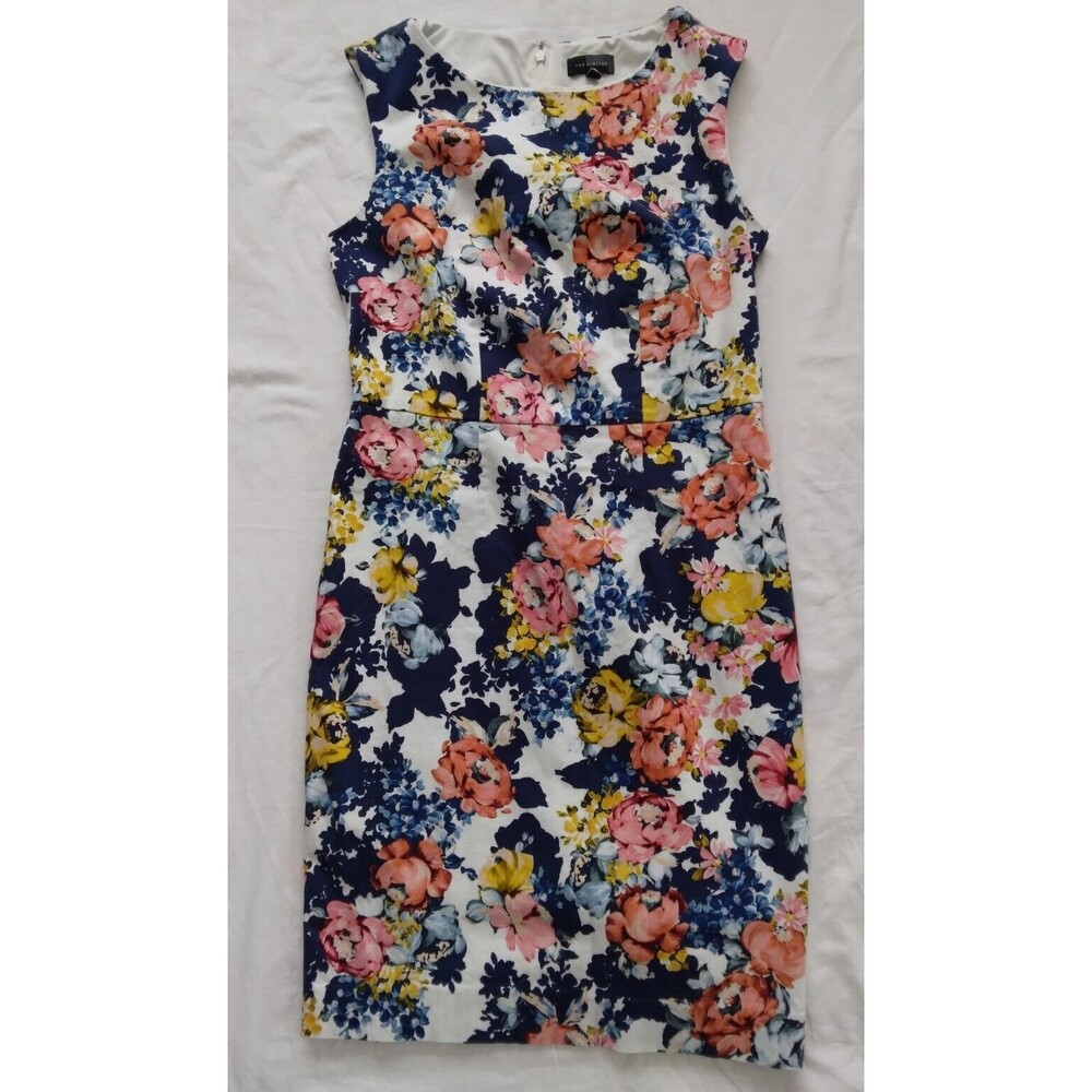 The Limited Dress Floral Sleeveless Shift Womens Size 8